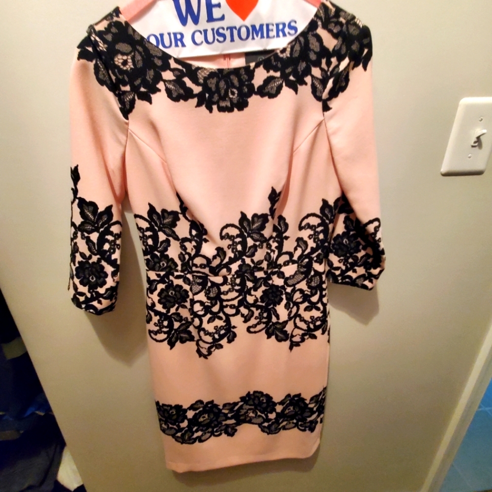 Adriana paperless pink dress